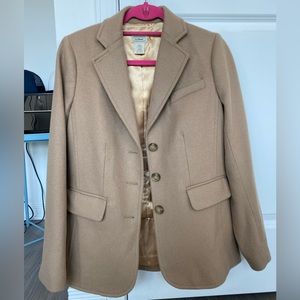 L.L. Bean Women’s Tan Cashmere Coat